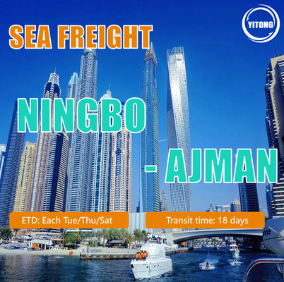 Sea Freight From Ningbo To Ajman