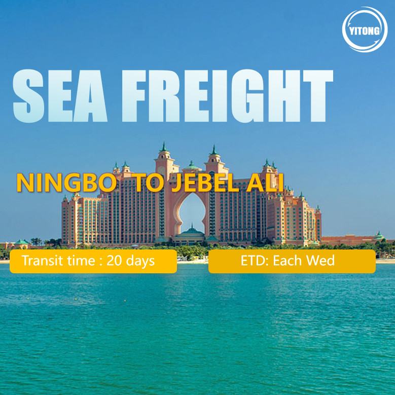 Sea Freight Forwarder Railway Air Shipping Agent From China To Jebel Ali