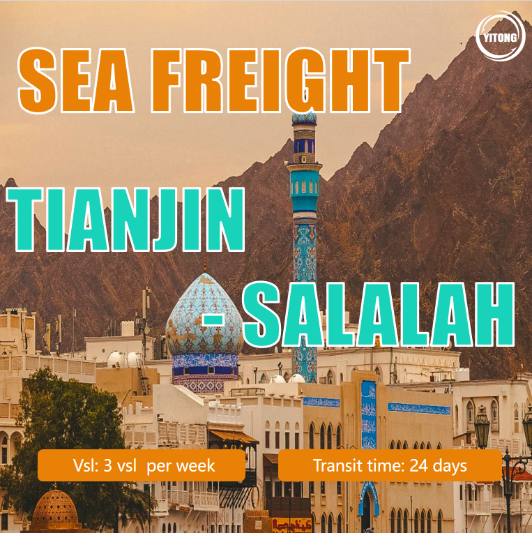 Sea Shipping From Tianjin To Salalah Port , Oman